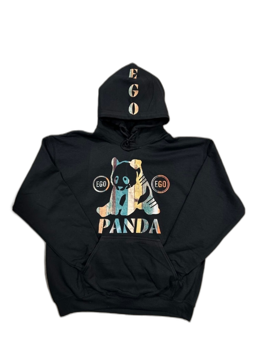 Black x Multicolor Panda Hoodie aka The Cino