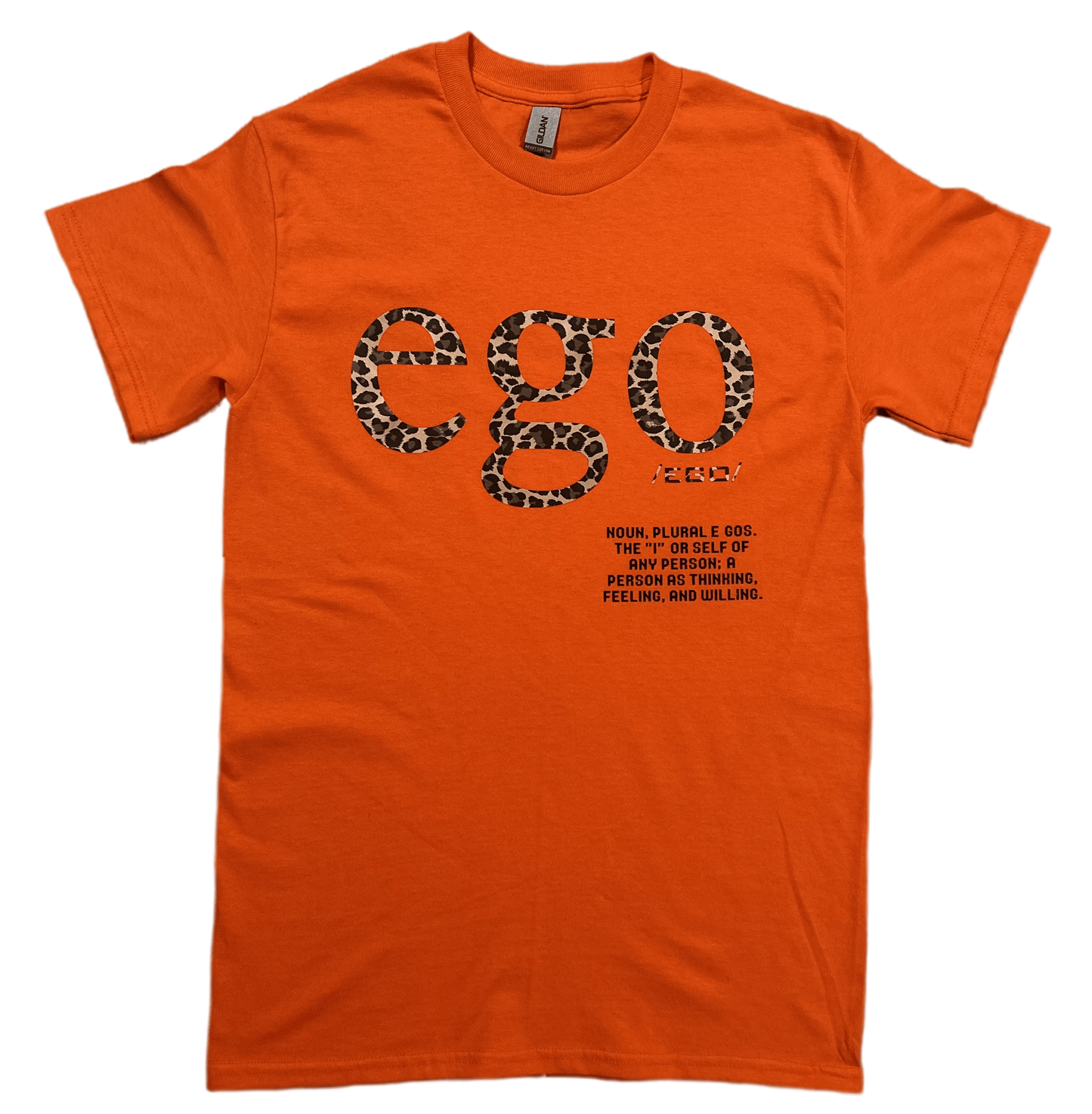 Orange & Leopard T-shirt